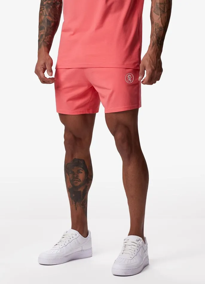 Gym King Twin Sets Men Pro Jersey Short 8211 Coral