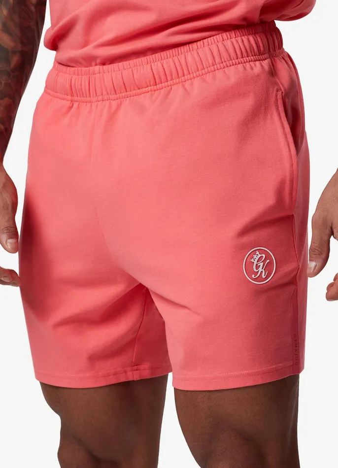 Gym King Twin Sets Men Pro Jersey Short 8211 Coral