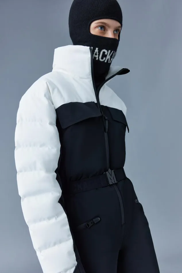 Hats Men Mackage BALA Knit Merino Blend Logo Balaclava Black Hats Men Mackage BALA Knit Merino Blend Logo Balaclava Black