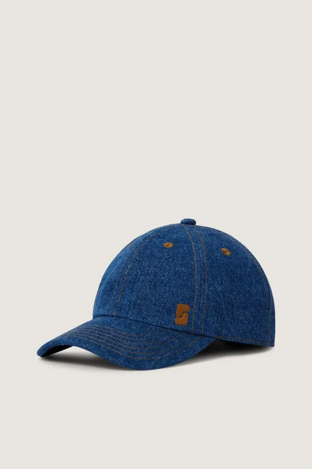 Hats Women Soeur SERENA CAP Washed Blue Denim