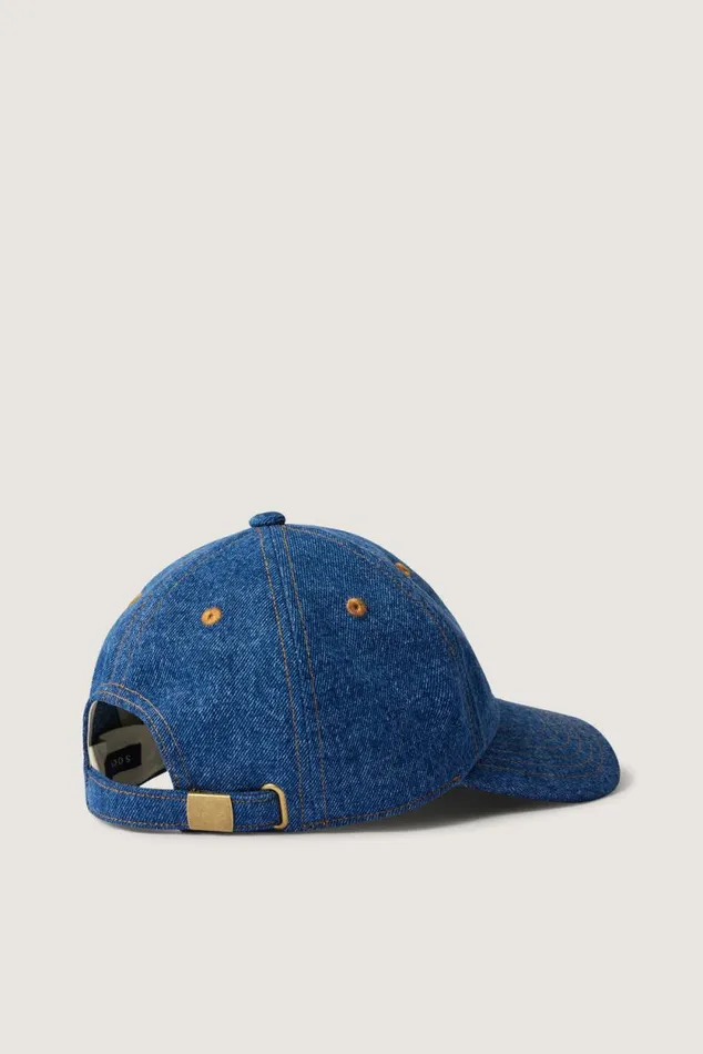 Hats Women Soeur SERENA CAP Washed Blue Denim