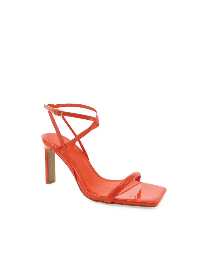 Heels Billini Block Heels DARCIA FLAME PATENT
