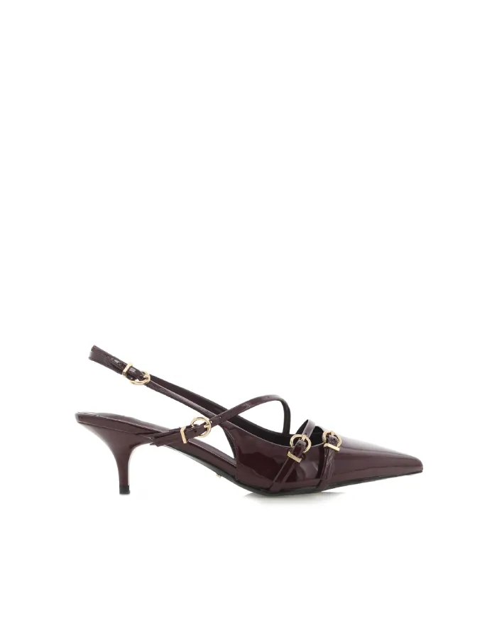 Heels Billini Stiletto Heels JEANI WINE PATENT