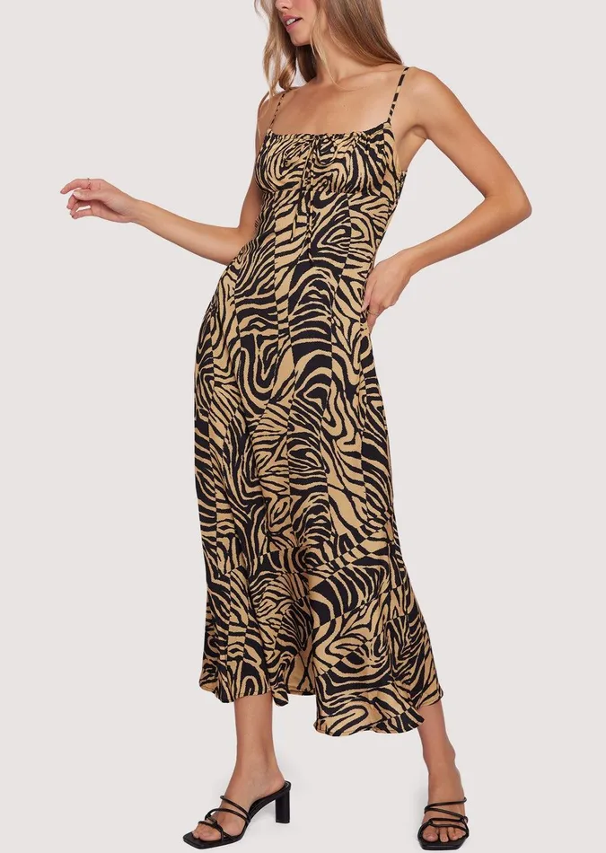 Helena Love Maxi Dress Blacktan Women Lost Wander Dresses