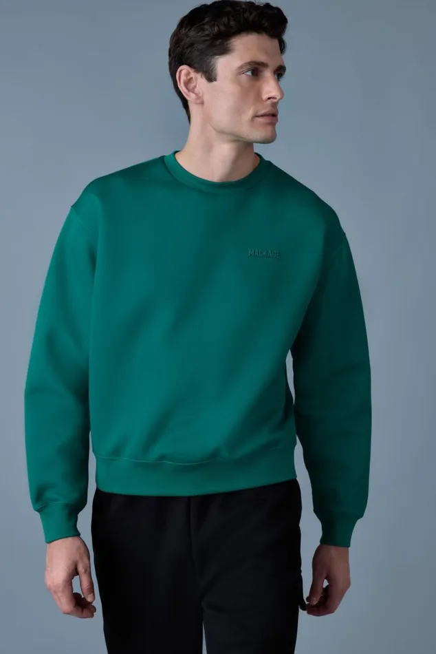 Hoodies and Tops Men Mackage JULIAN DoubleFace Jersey Sweatshirt Black Hoodies and Tops Men Mackage JULIAN DoubleFace Jersey Sweatshirt Black