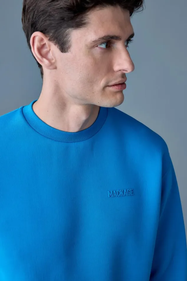 Hoodies and Tops Men Mackage JULIAN DoubleFace Jersey Sweatshirt Black Hoodies and Tops Men Mackage JULIAN DoubleFace Jersey Sweatshirt Black