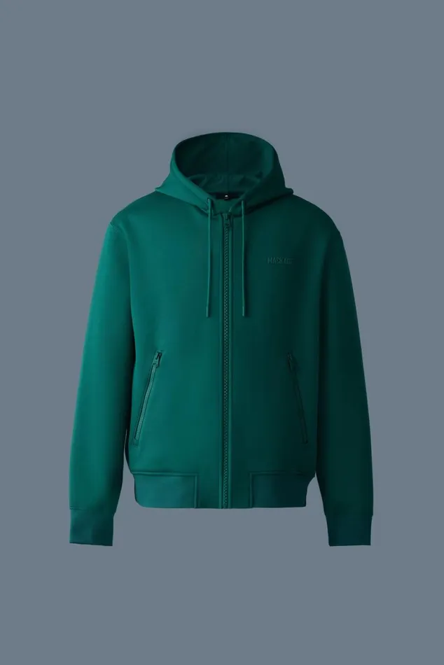 Hoodies and Tops Men Mackage KRYSTOS Doubleface Jersey Zipup Hoodie Camel Hoodies and Tops Men Mackage KRYSTOS Doubleface Jersey Zipup Hoodie Camel