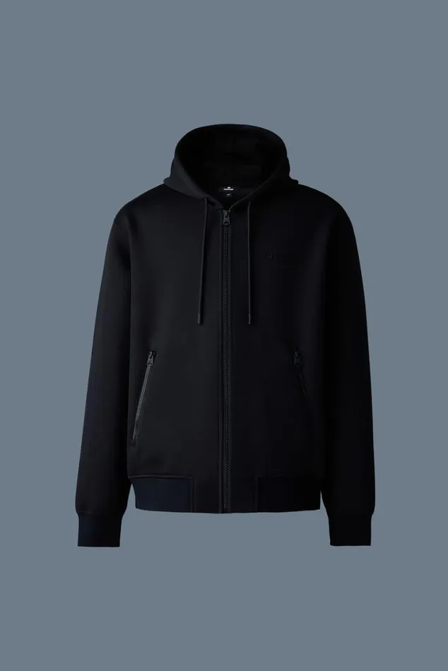 Hoodies and Tops Men Mackage KRYSTOS Doubleface Jersey Zipup Hoodie Camel Hoodies and Tops Men Mackage KRYSTOS Doubleface Jersey Zipup Hoodie Camel