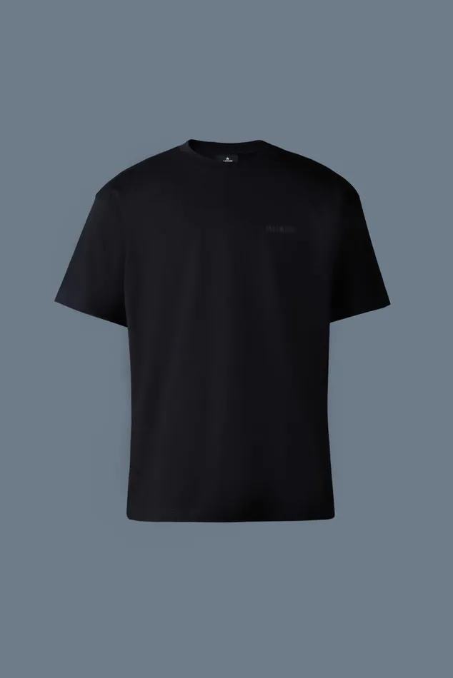 Hoodies and Tops Men Mackage TEER Teeshirt With Mackage Silicone Logo Navy Hoodies and Tops Men Mackage TEER Teeshirt With Mackage Silicone Logo Navy