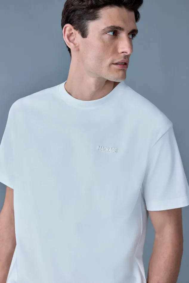Hoodies and Tops Men Mackage TEER Teeshirt With Mackage Silicone Logo Navy Hoodies and Tops Men Mackage TEER Teeshirt With Mackage Silicone Logo Navy