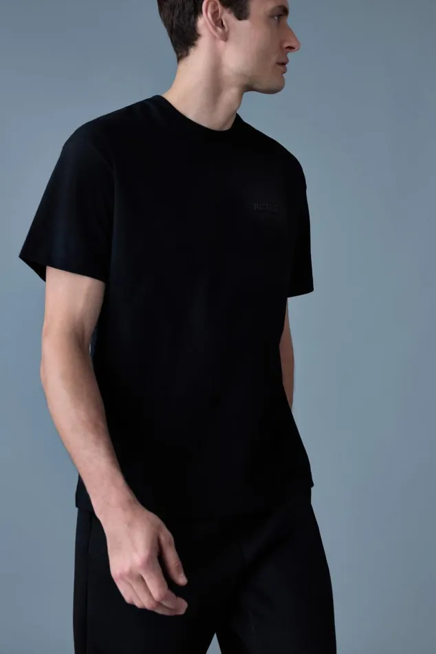 Hoodies and Tops Men Mackage TEER Teeshirt With Mackage Silicone Logo Navy Hoodies and Tops Men Mackage TEER Teeshirt With Mackage Silicone Logo Navy