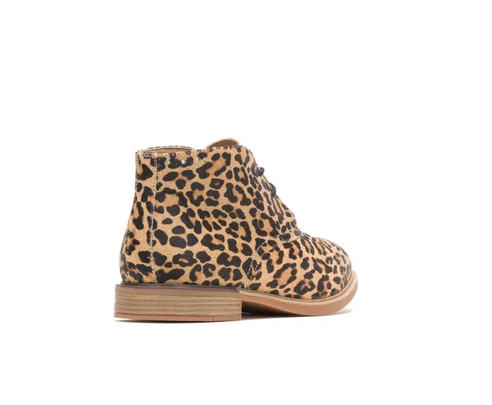 Hush Puppies Boots Women Bailey Chukka Boot Leopard Calf Hair