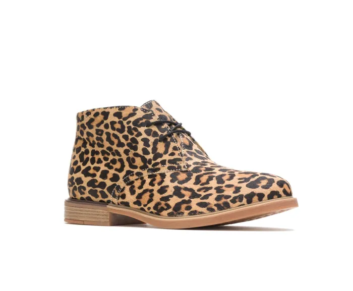 Hush Puppies Boots Women Bailey Chukka Boot Leopard Calf Hair