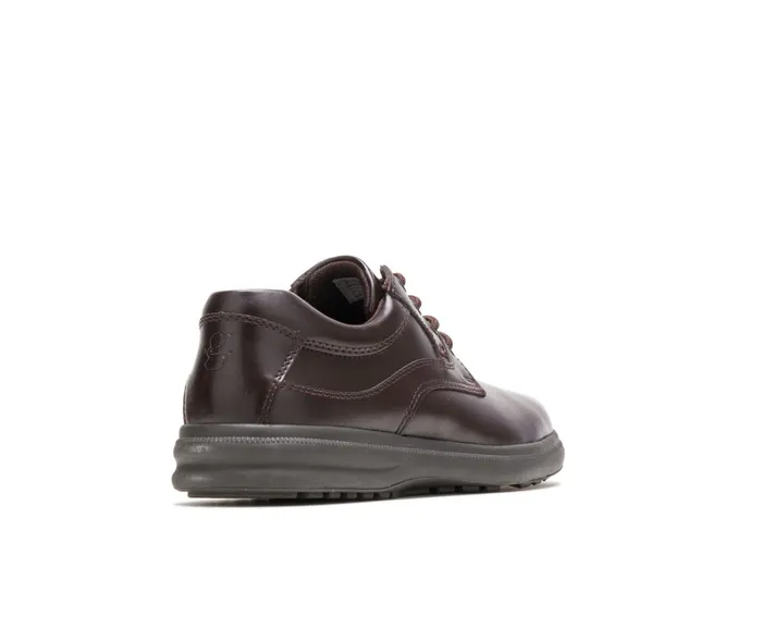Hush Puppies Glen Dark Brown PullUp Leather Men Walking Shoes