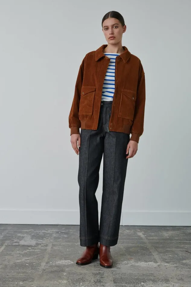Jackets and Coats Women Soeur VOLTAIRE JACKET Rust