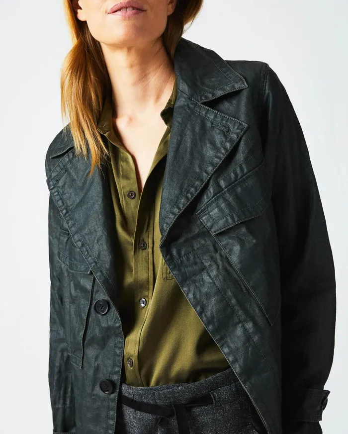 Jackets and Outerwear Women Billy Reid Field Jacket Forest Green