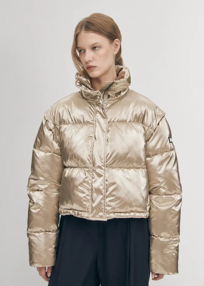 Jackets Coats Women ALOHAS Chicago Gold Coat