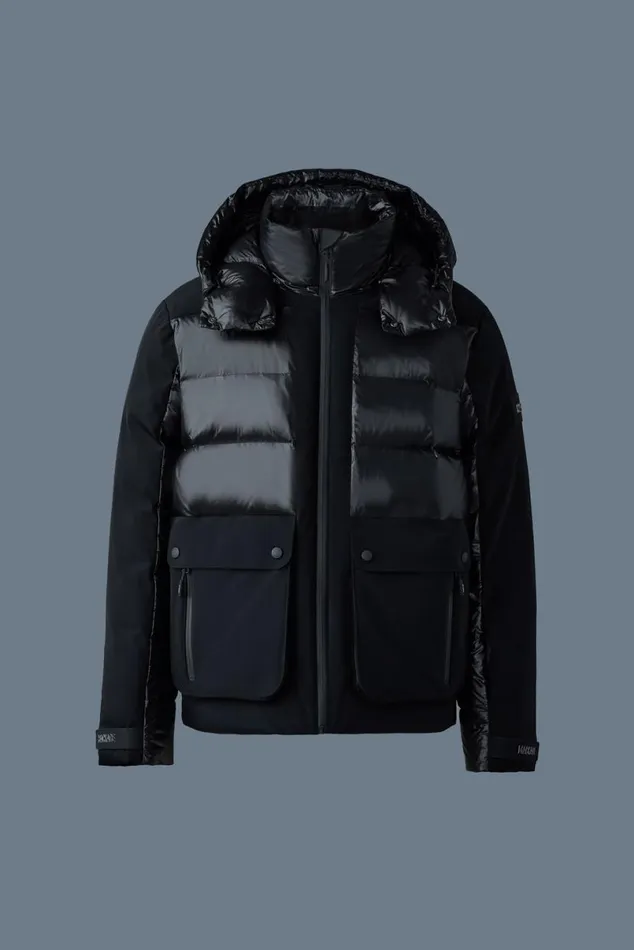 Jackets Men Mackage CODY Down Ski Jacket With Hood Black Jackets Men Mackage CODY Down Ski Jacket With Hood Black