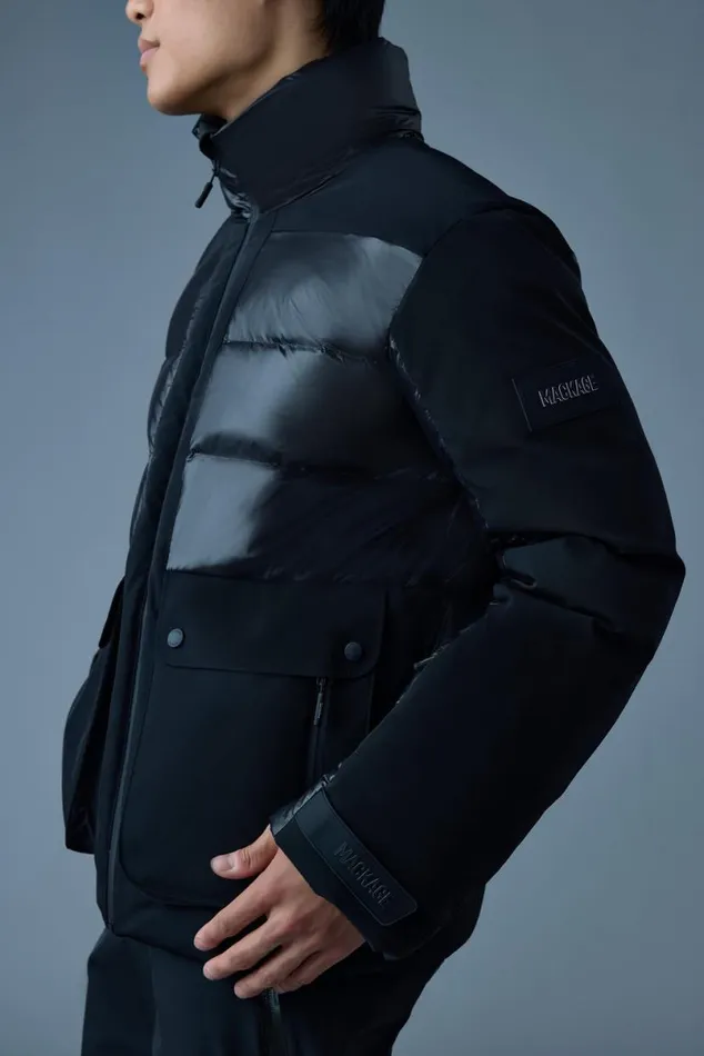 Jackets Men Mackage CODY Down Ski Jacket With Hood Black Jackets Men Mackage CODY Down Ski Jacket With Hood Black