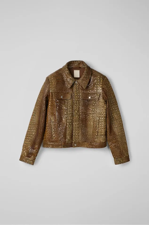 Jackets Women Camper Leather Jacket Brown Leather Jacket