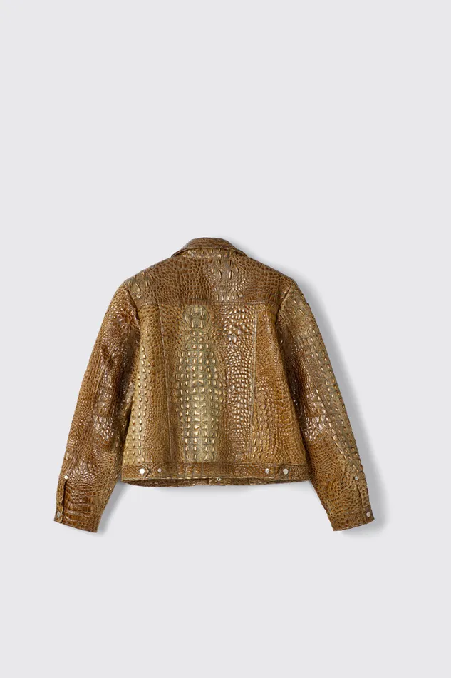 Jackets Women Camper Leather Jacket Brown Leather Jacket