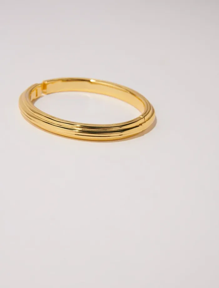 Jewelry Women Maje Clover Bangle Bracelet Gold