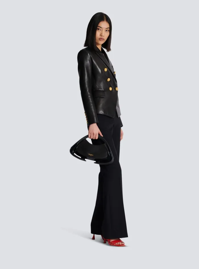 Jolie Madame Medium Bag Black Women Balmain Handbags