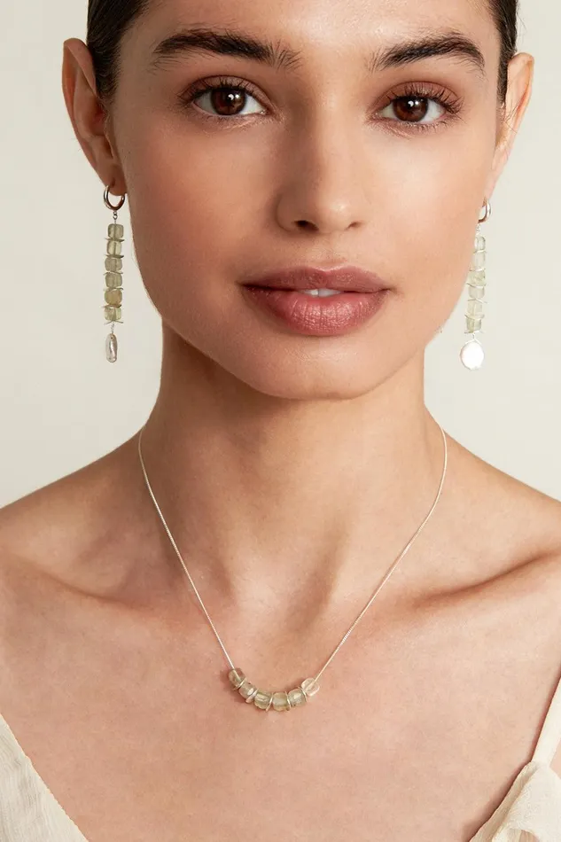 Joya Necklace Phrenite Women Chan Luu Necklaces