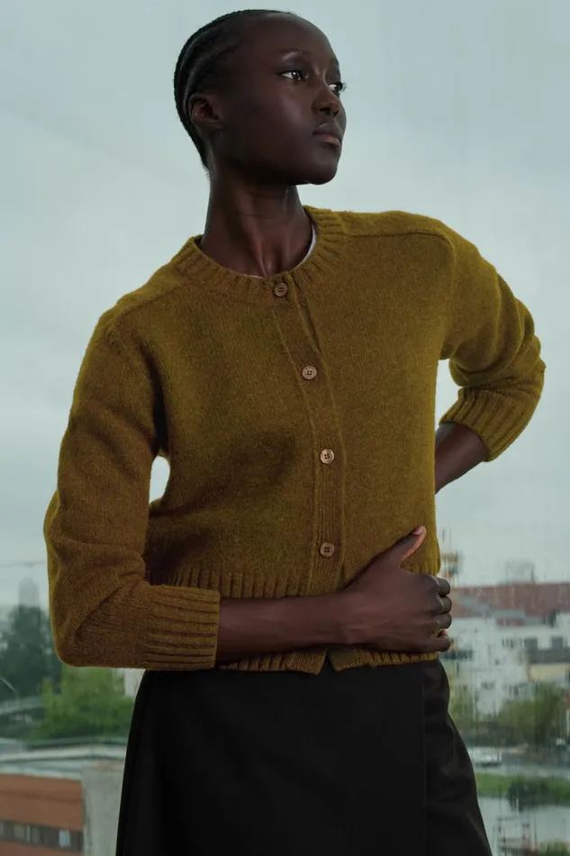 Jumpers and Cardigans Women Soeur LYNE CARDIGAN Bronze