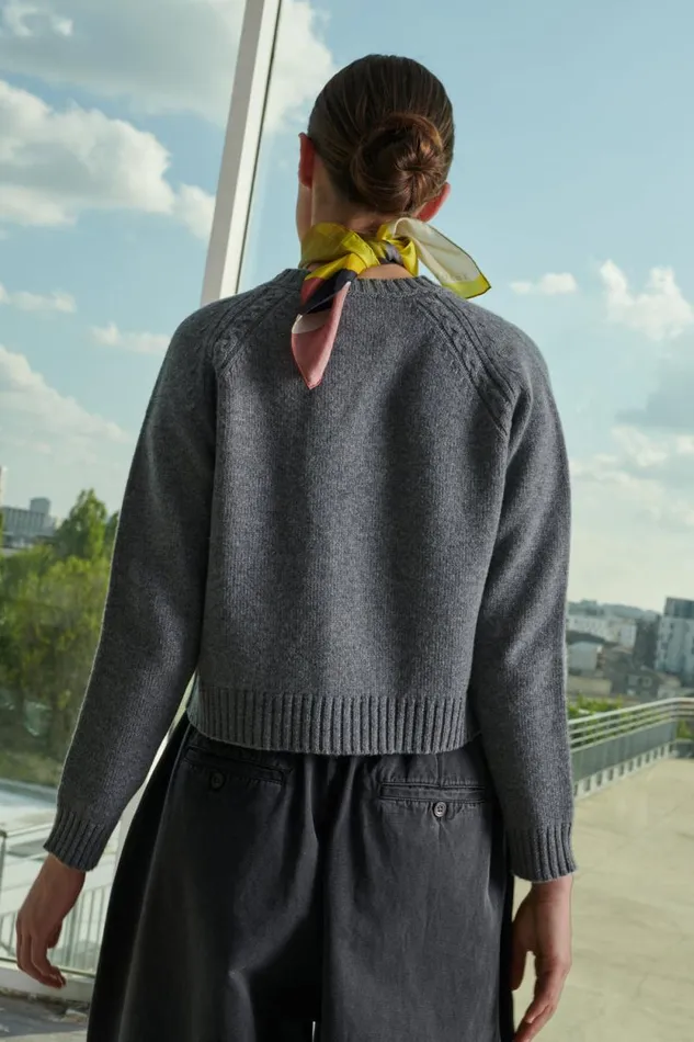 Jumpers and Cardigans Women Soeur VERMONT CARDIGAN Grey