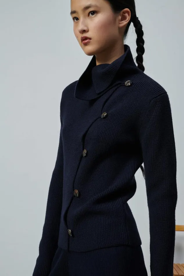 Jumpers and Cardigans Women Soeur WIMY CARDIGAN Navy