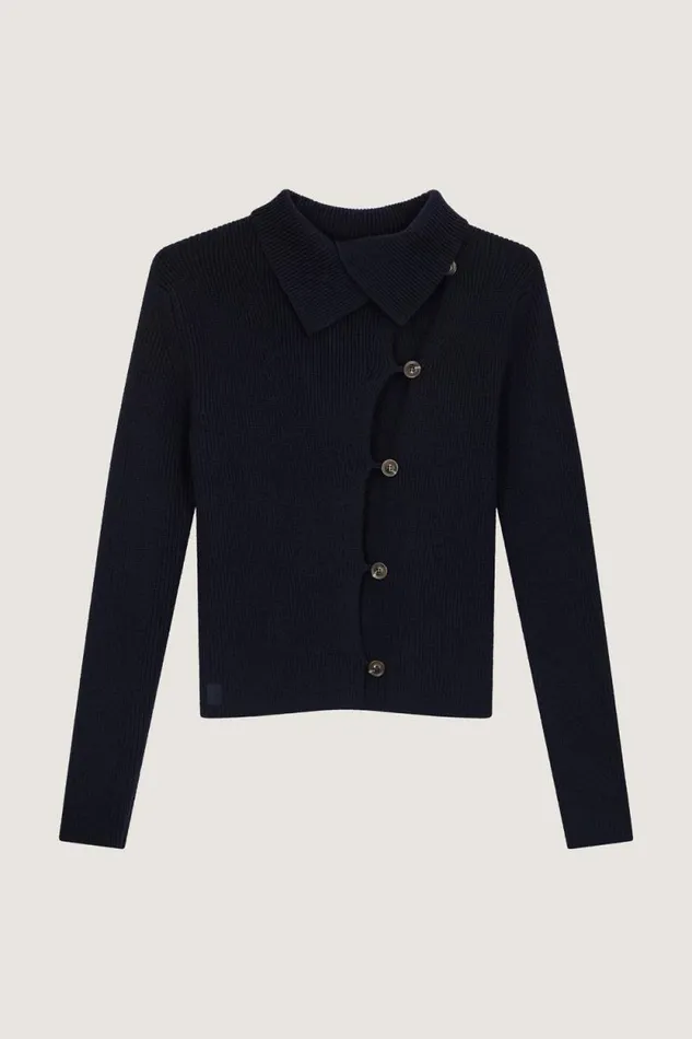 Jumpers and Cardigans Women Soeur WIMY CARDIGAN Navy