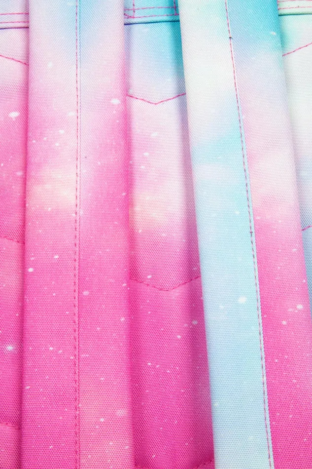 Just Hype Backpacks Hype Girls Iconic PinkBlue Fade Pastel Backpack