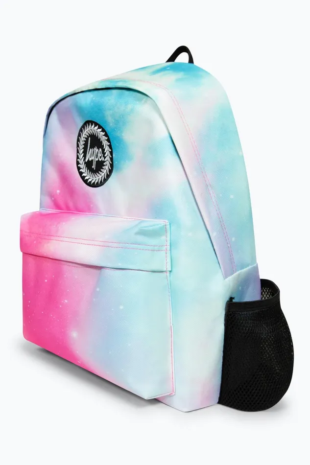 Just Hype Backpacks Hype Girls Iconic PinkBlue Fade Pastel Backpack