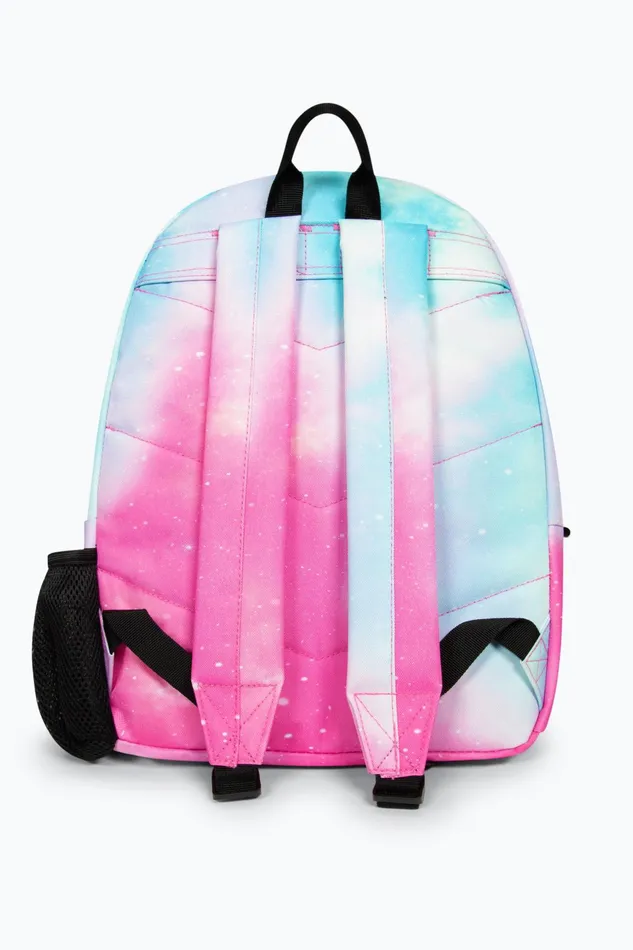 Just Hype Backpacks Hype Girls Iconic PinkBlue Fade Pastel Backpack