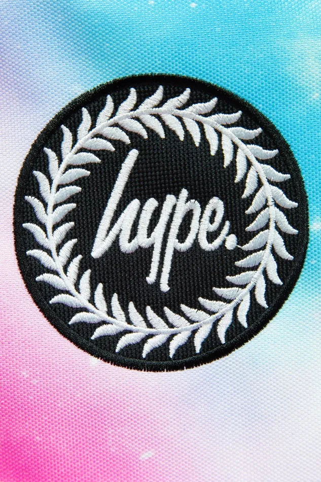 Just Hype Backpacks Hype Girls Iconic PinkBlue Fade Pastel Backpack
