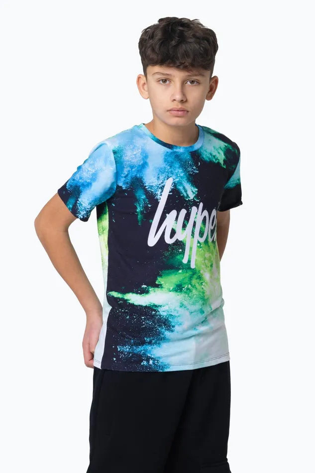 Just Hype TShirts and Vests Hype Boys Multi Chalk Dust TShirt
