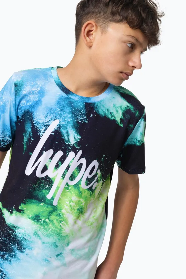 Just Hype TShirts and Vests Hype Boys Multi Chalk Dust TShirt