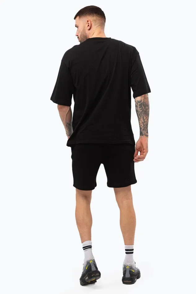 Just Hype TShirts Justhype Mens Black Leaders TShirt