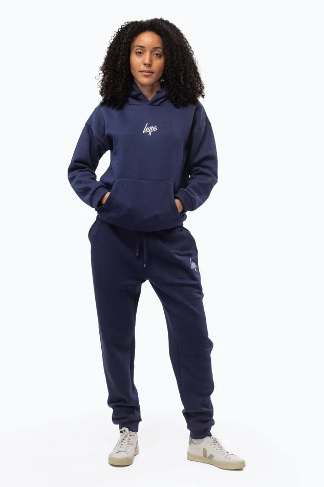 Just Hype Tracksuits Hype Adults Navy Tracksuit