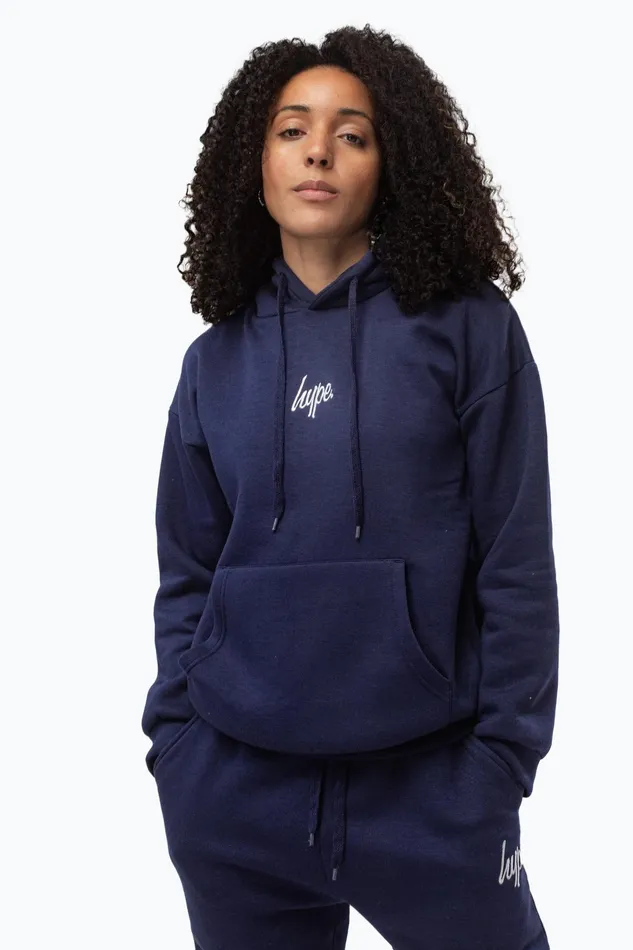 Just Hype Tracksuits Hype Adults Navy Tracksuit