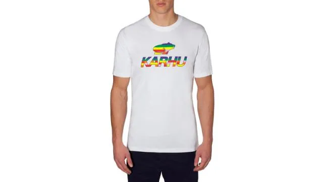 Karhu Team College Tshirt White Multi Colour Men TShirts
