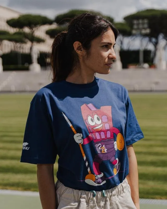 Karhu Unisex quotLudoquot Mascot Tshirt 8211 European Championships 2024 Women Running Apparel