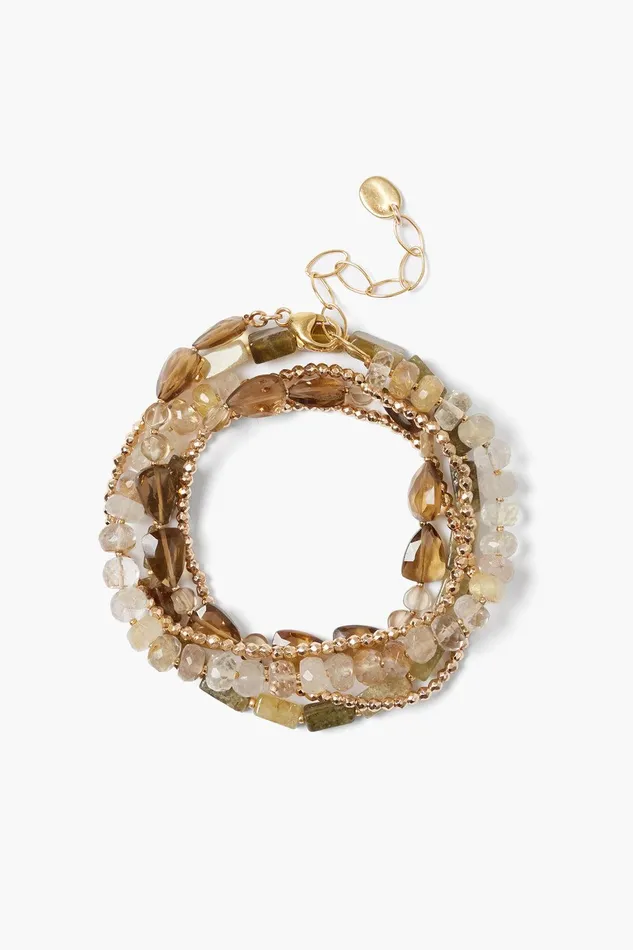Kenai Naked Wrap Bracelet Natural Mix Women Chan Luu Bracelets