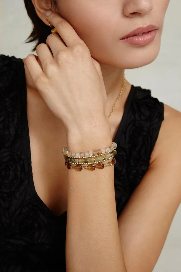 Kenai Naked Wrap Bracelet Natural Mix Women Chan Luu Bracelets