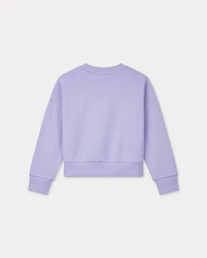 Kids 039Blue Jungle039 Cotton Sweatshirt Wisteria Kenzo Tshirts And Sweatshirts