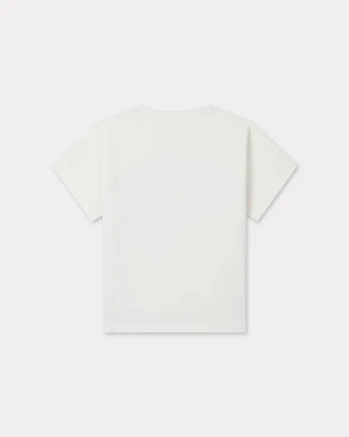 Kids 039East West039 Cotton Tshirt White Kenzo Tshirts And Sweatshirts