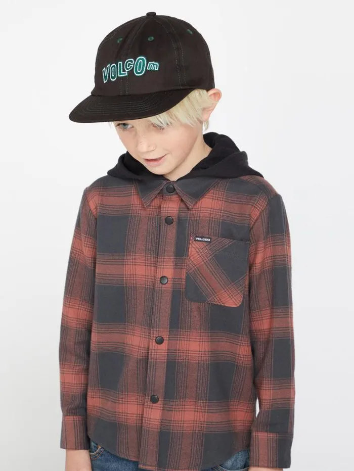 Kids Accessories Volcom Little Boys Ranso Adjustable Hat 8211 Black