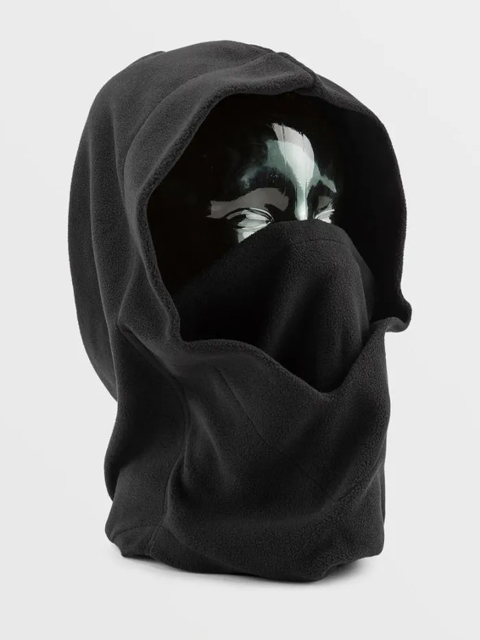 Kids Accessories Volcom Polar Fleece Hood 8211 Black