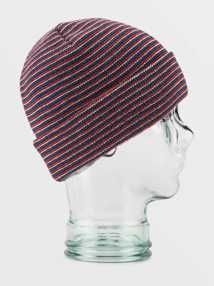 Kids Beanies Volcom Micro Stripe Beanie 8211 Black